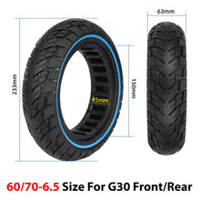 Solid Tyre 60/65-6.9 And 60/70-6.5 Options